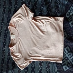 Size small cream crop top